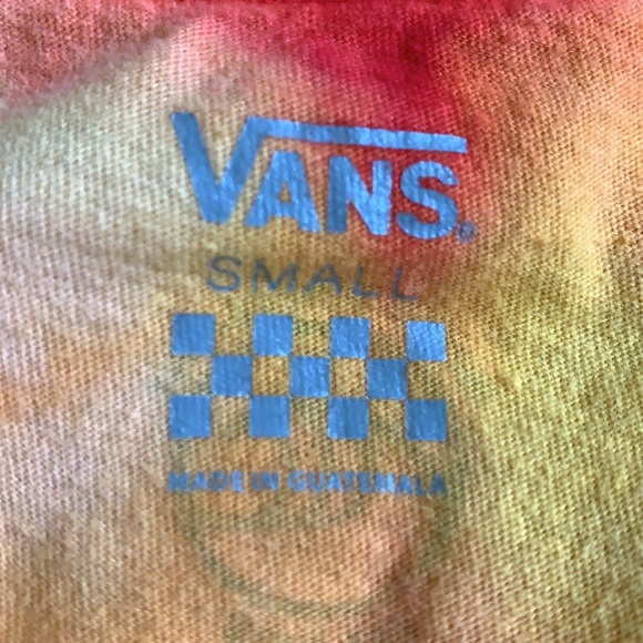 Hand Tie-dyed Vans Tank - Picture 2 of 2